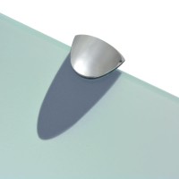 vidaXL Floating Shelf Glass 15.7
