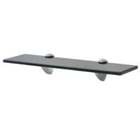 vidaXL Floating Shelf Glass 15.7