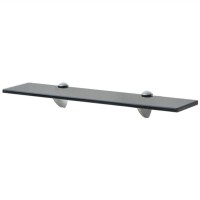 vidaXL Floating Shelf Glass 19.7