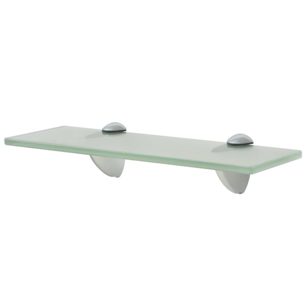 vidaXL Floating Shelf Glass 11.8