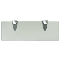 vidaXL Floating Shelf Glass 11.8