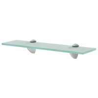 vidaXL Floating Shelf Glass 15.7