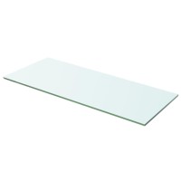 Vidaxl Shelf Panel Glass Clear 23.6X7.9