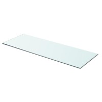 Vidaxl Shelf Panel Glass Clear 27.6X9.8