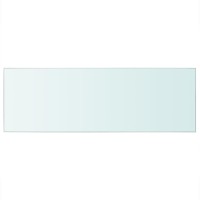 Vidaxl Shelf Panel Glass Clear 27.6X9.8
