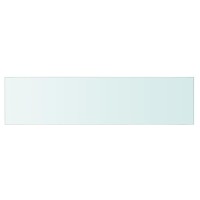 vidaXL Shelf Panel Glass Clear 31.5