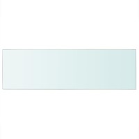 Vidaxl Shelf Panel Glass Clear 31.5X9.8