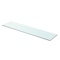 Vidaxl Shelf Panel Glass Clear 35.4X7.9