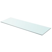 Vidaxl Shelf Panel Glass Clear 35.4X11.8