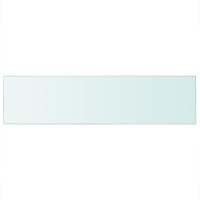 Vidaxl Shelf Panel Glass Clear 39.4X9.8