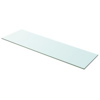 Vidaxl Shelf Panel Glass Clear 39.4X11.8