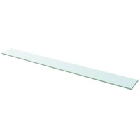 Vidaxl Shelf Panel Glass Clear 43.3X4.7