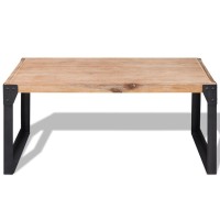 vidaXL Coffee Table Solid Acacia Wood 39.4