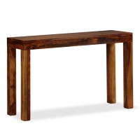 vidaXL Console Table Solid Sheesham Wood 47.2