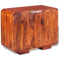 Vidaxl Sideboard Solid Sheesham Wood 29.5X13.8X23.6