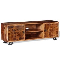 vidaXL TV Stand Solid Wood Sheesham 47.2