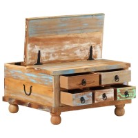 vidaXL Coffee Table Reclaimed Wood 27.6