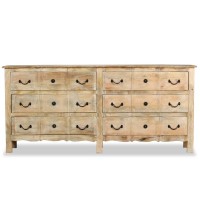 vidaXL Sideboard Solid Mango Wood 78.7