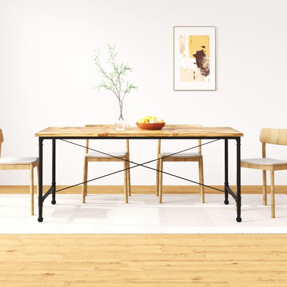 vidaXL Dining Table Solid Mango Wood 70.9