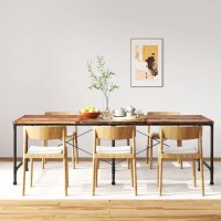 vidaXL Dining Table Solid Reclaimed Wood 94.5