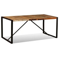 vidaXL Dining Table Solid Reclaimed Wood 70.9