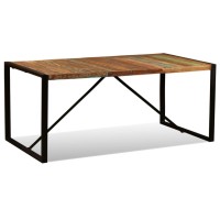 vidaXL Dining Table Solid Reclaimed Wood 70.9