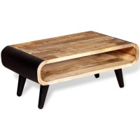 vidaXL Coffee Table Rough Mango Wood 35.4