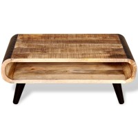 vidaXL Coffee Table Rough Mango Wood 35.4