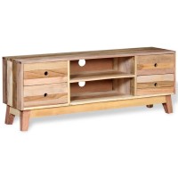 vidaXL TV Stand Solid Wood Reclaimed