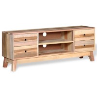 vidaXL TV Stand Solid Wood Reclaimed