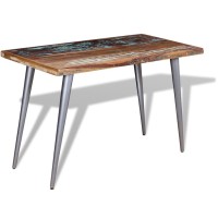Vidaxl Dining Table Solid Reclaimed Wood 47.2X23.6X30