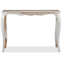 vidaXL Console Table Solid Sheesham Wood 43.3