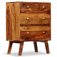 vidaXL Side Cabinet Solid Sheesham Wood 23.6