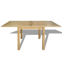 vidaXL Extendable Table Oak 67