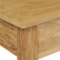 vidaXL Console Table Solid Teak 35.4