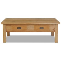 vidaXL Coffee Table Solid Teak 39.4