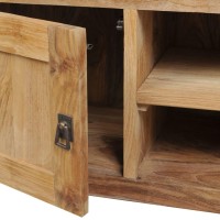 vidaXL TV Stand Solid Teak 47.2