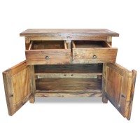 Vidaxl Sideboard Solid Reclaimed Wood 29.5X11.8X25.6