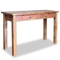 vidaXL Console Table Solid Reclaimed Wood 48.4