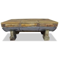 vidaXL Coffee Table Solid Reclaimed Wood 35.4