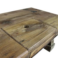 vidaXL Coffee Table Solid Reclaimed Wood 35.4