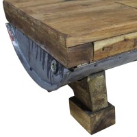 vidaXL Coffee Table Solid Reclaimed Wood 35.4