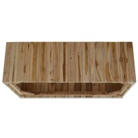 vidaXL Coffee Table Genuine Teak 35.4