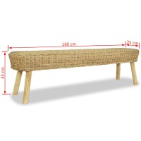 vidaXL Hall Bench 63