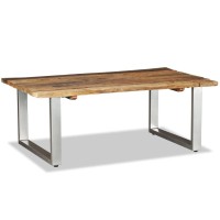 Vidaxl Coffee Table Solid Reclaimed Wood 39.4X23.6X15