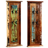 vidaXL Coat Racks 2 pcs Solid Reclaimed Wood 15