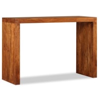 Vidaxl Console Table Solid Wood With Sheesham Finish 43.3X15.7X30