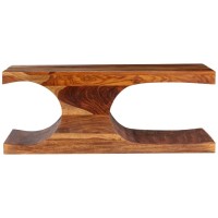 vidaXL Coffee Table Solid Sheesham Wood 35.4