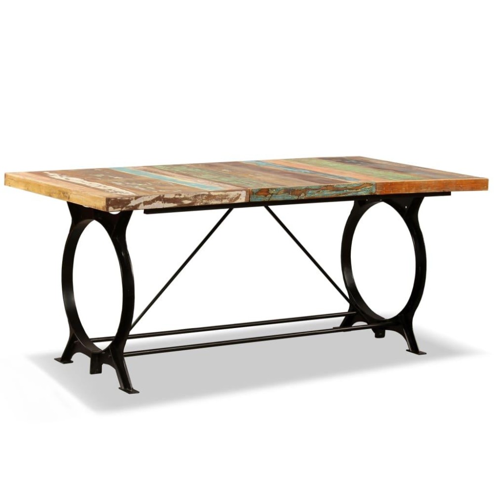 Vidaxl Dining Table Solid Reclaimed Wood 70.9