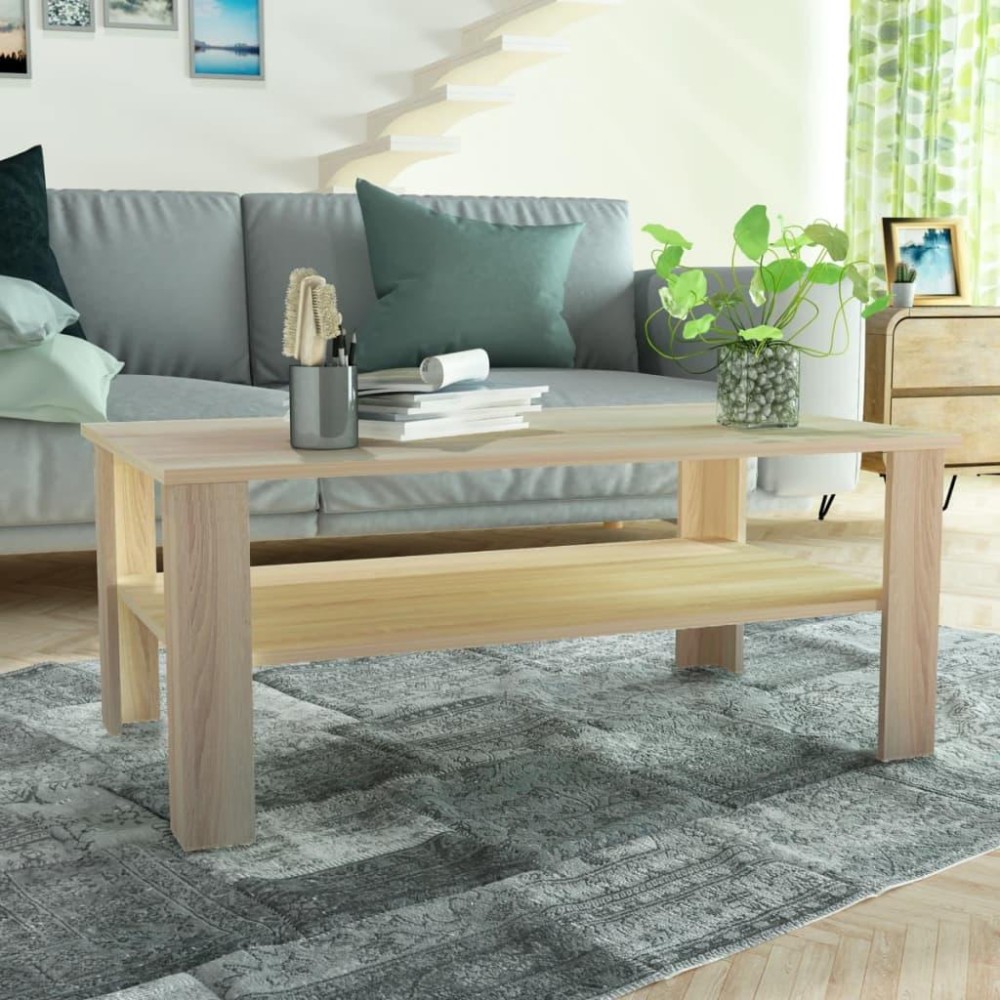 vidaXL Coffee Table Engineered Wood 39.4